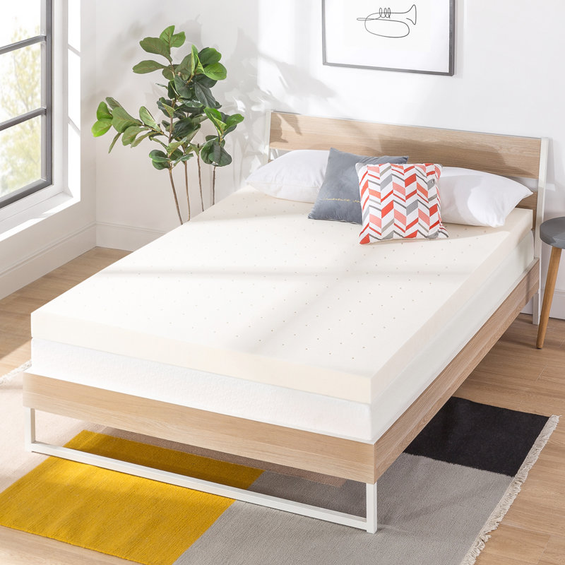 Surmatelas en mousse viscoélastique Inez, Très grand, 4"