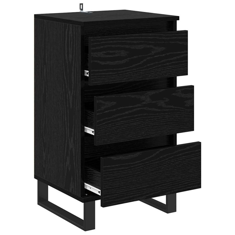 Sideboard Accent Chest, Black Oak