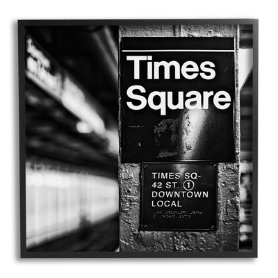 " Time Square Subway New York City Urban " by Susan Bryant