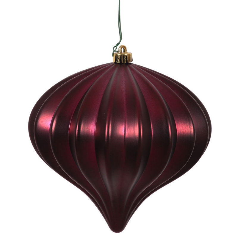 Ornement de Noël 5,7 po UV, Vin