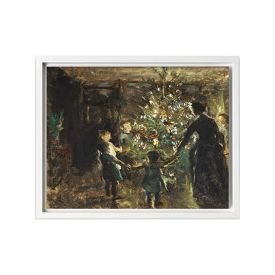 Peinture d'arbre de Noël