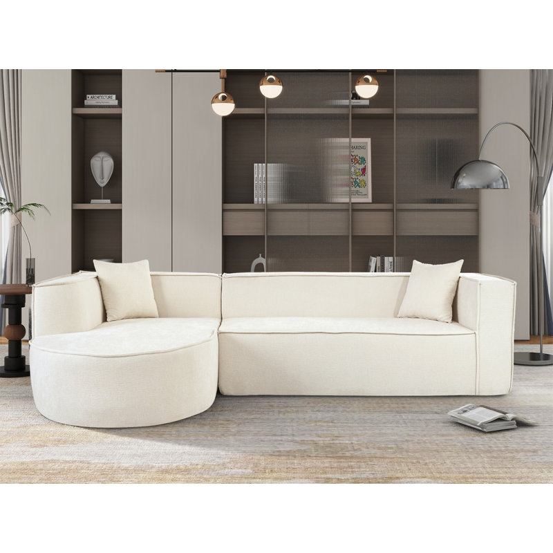 Canapé modulaire U_Style, Polyester beige
