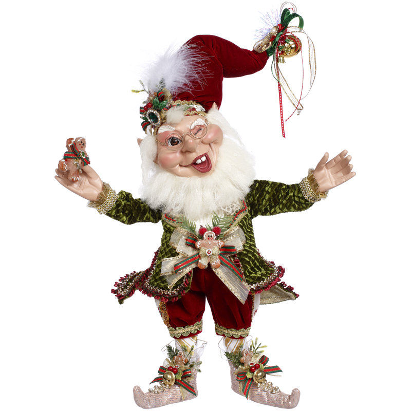 Cookies And Milk Elf, Medium - 16.5 Inches