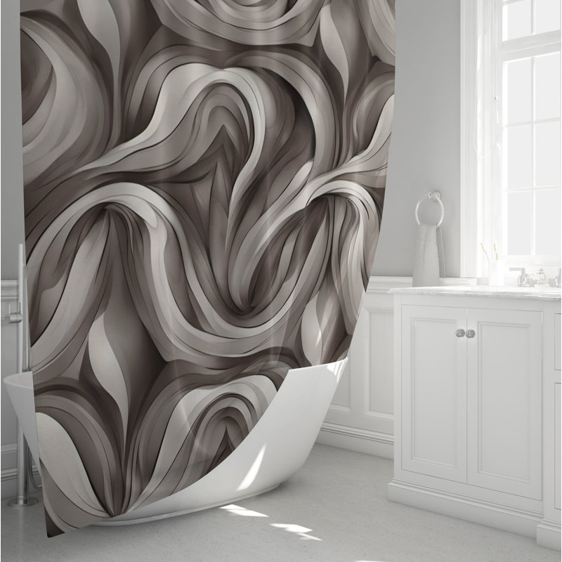 Rideau de douche Anah, H 72 po x l 70 po