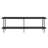 Celine 71" Console Table In Black (2Shelf)-124922111