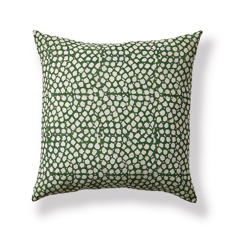 Ludington Cushion Cover, Fern Green