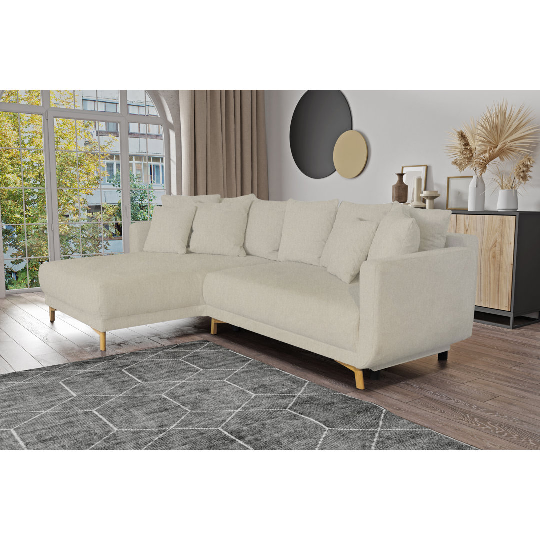 Ecksofa Cece mit Bettfunktion