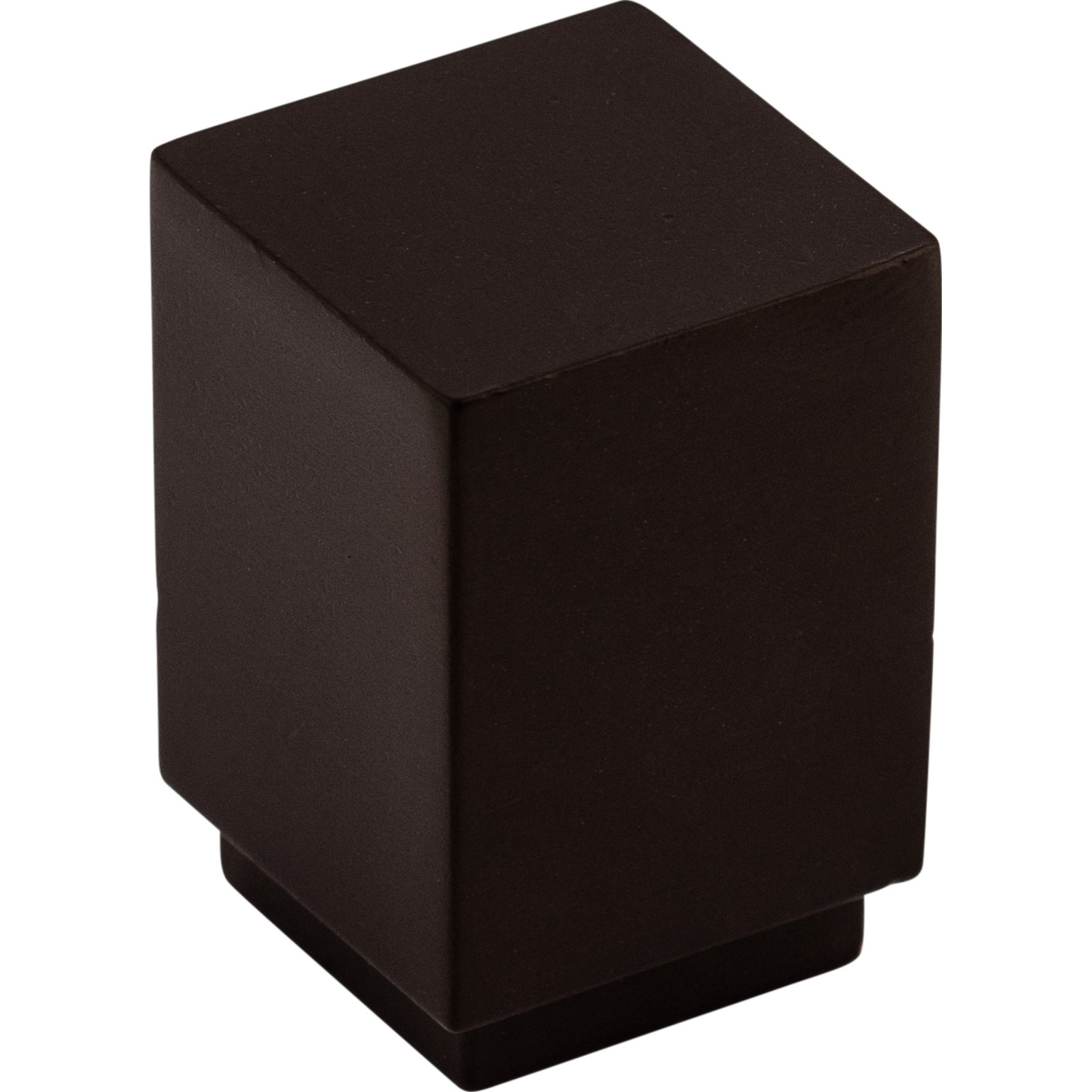 Linear Square Cabinet Knob, Oiled Rubbed Bronze
