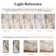 Sarah Modern Abstract Machine Washable Area Rug with Non-Slip Backing