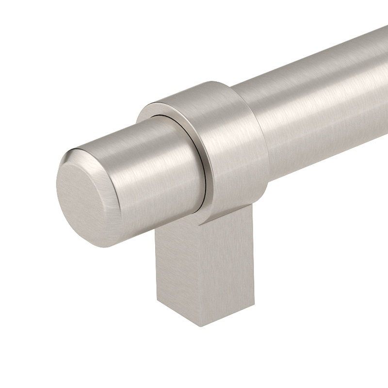 Expression 7 9/16" Centre to Centre Bar Pull, Brushed Nickel