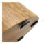 Table basse de style médiéval-moderne, avec placage de grain de bois, ensemble de table basse ronde classique et de table d'appoint, salon simple, table de centre de bureau-1214738611