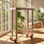 Stainless Steel Top End Table