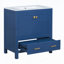 Ensemble de meuble-lavabo 60 po avec lavabos doubles (séparés), lavabos doubles en céramique-432440872-432440886