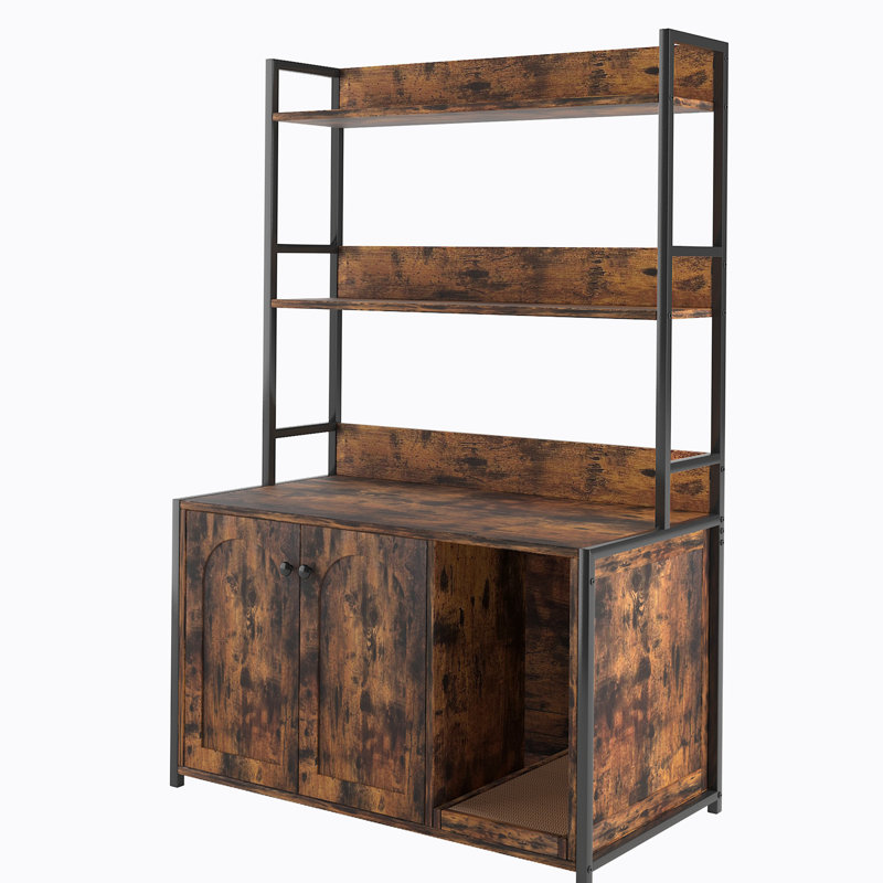 Buffet 35,2 po Charlis, Brun