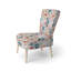 Chaise d'appoint rembourrée pastel