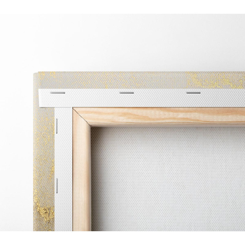 The Stone Gold Glitter - Wrapped Canvas Print, 66cm H x 106.6cm W
