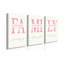 3 Piece Wrapped Canvas Print-37907767