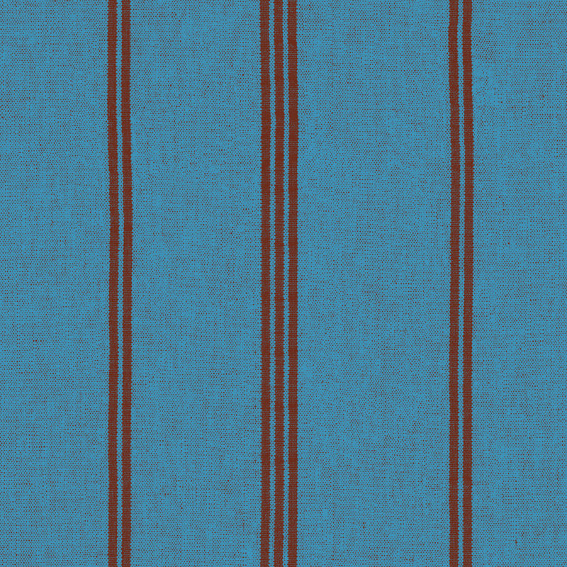 MINNIE KEMP X MINDTHEGAP Wallpaper Roll, Blue/Brown