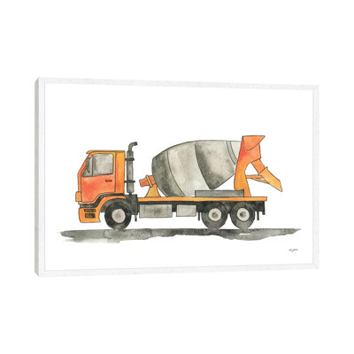 Cement Truck 1 Piece Painting on Canvas