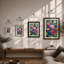 Water Lilies In Bloom Botanical - Print-1845444854-1845444852