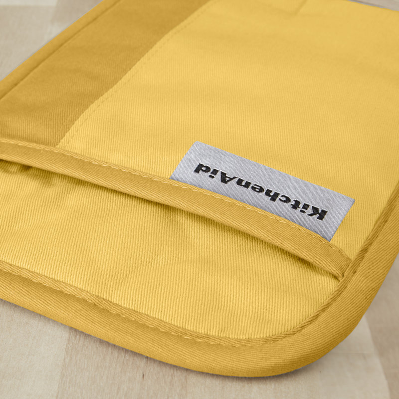 KitchenAid Beacon 2-Piece Potholder, Majestic Yellow