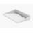 Badeloft 19.7" x 16.5" Stone Resin Undermount Ramp Bathroom Sink UB-04-M-M in Matte White-71992043