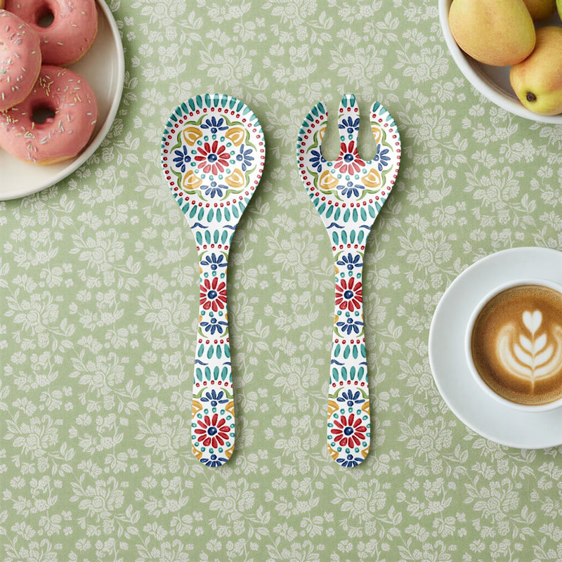 Bettina Melamine Salad Servers