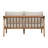 Westin Outdoor Acacia Wood Loveseat