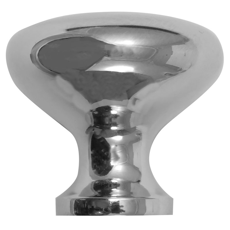 Poignée ronde Sutton Place, Chrome poli
