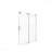 56-60"W X 72"H Frameless Design Sliding Opening Shower Door -5/16" (8Mm) Thick Clear Tempered Glass,Double Side Easy Clean Coat-124402400