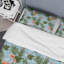 Ensemble de housse de couette en microfibre vert / rose / bleu 3 pièces-719630289