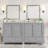 60" Bathroom Vanity Set with Double Vanities (Separate)-563576394