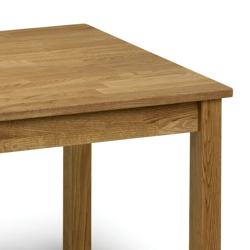Carmel Solid Wood Four Leg Coffee Table, Oak