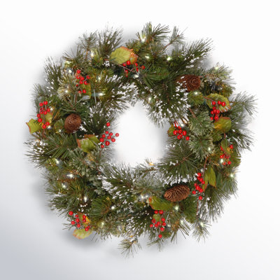 Couronne de Pâques 22 po avec œufs roses, fleurs et fougères, couronne de printemps artificielle avec œufs de Pâques roses et pastel, décoration intérieure ou extérieure couverte