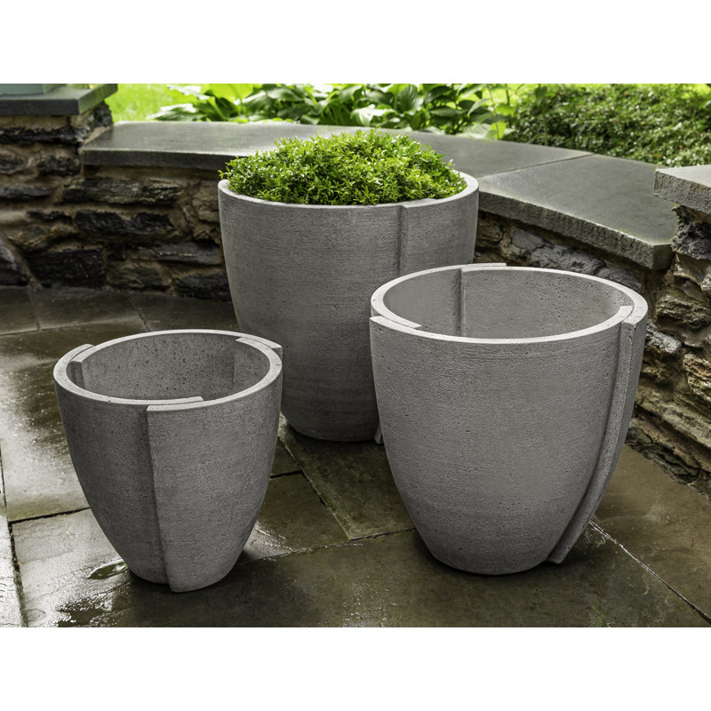 Concept Handmade Pot Planter, Graystone