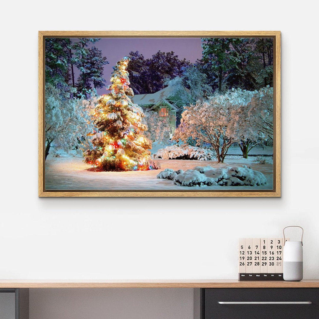 Christmas Holiday Celebration Graphic Art IDEA4WALL Overall 