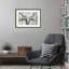 «Longhorn» par Marie Elaine Cusson, impression sur bois encadrée-577169722