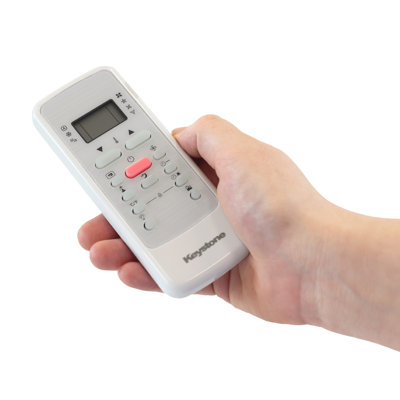 Keystone 14,000 BTU 230V Through-the-Wall Air Conditioner with Follow Me LCD Remote Control