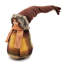 Ensemble de 2 gnomes de récolte d'automne avec chemises à carreaux et chapeaux enroulés, 18,9 po de hauteur
