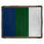 Navy/Green/White