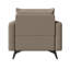 Fauteuil d'appoint en cuir Lapathos-480873143