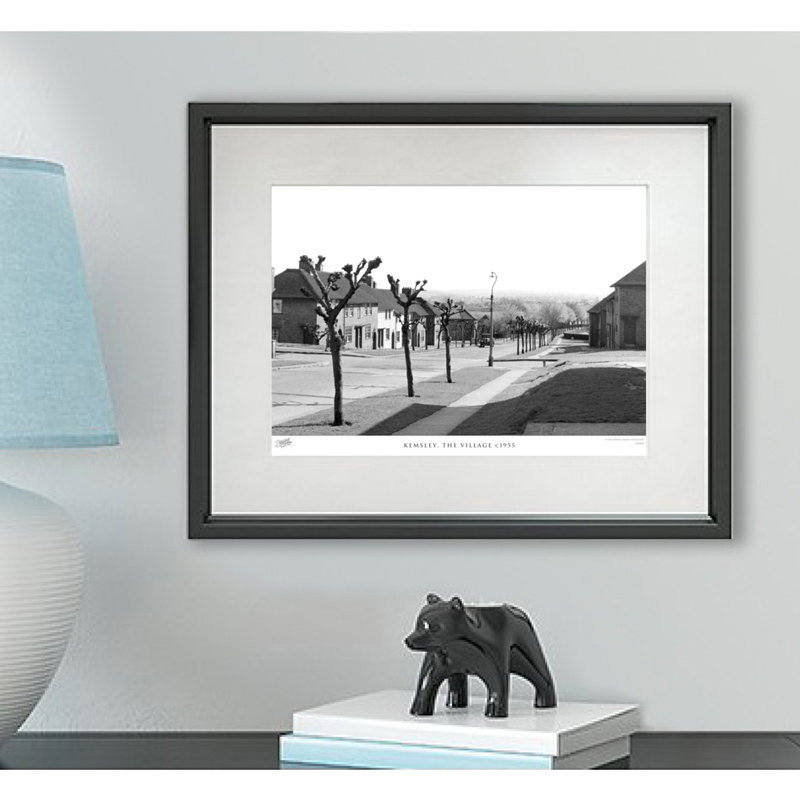 Kemsley, The Village C1955 by Francis Frith - Single Picture Frame Print, 45cm H x 60cm W x 2.3cm D