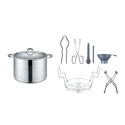 8 - Piece Stainless Steel Cookware Set