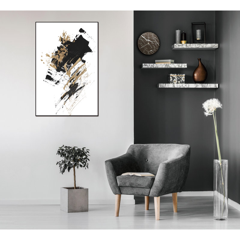 Nina - Peinture sur toile encadrée