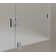 Avalux GS 33" x 72" Rectangle Hinged Shower Enclosure