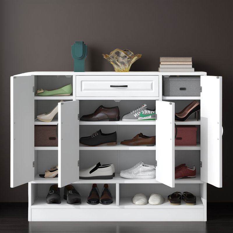 Enea 47.31'' Console Table, White