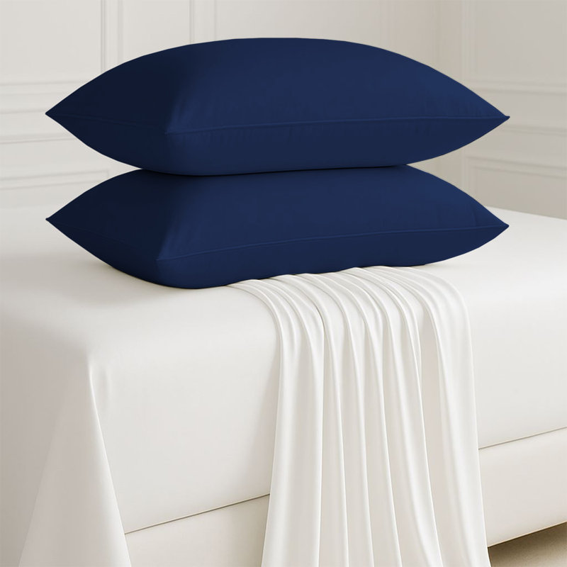 Microfiber Machine Tufted - Set of 2, Navy