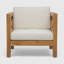 Fauteuil d'extérieur avec coussins Damico-1824226043