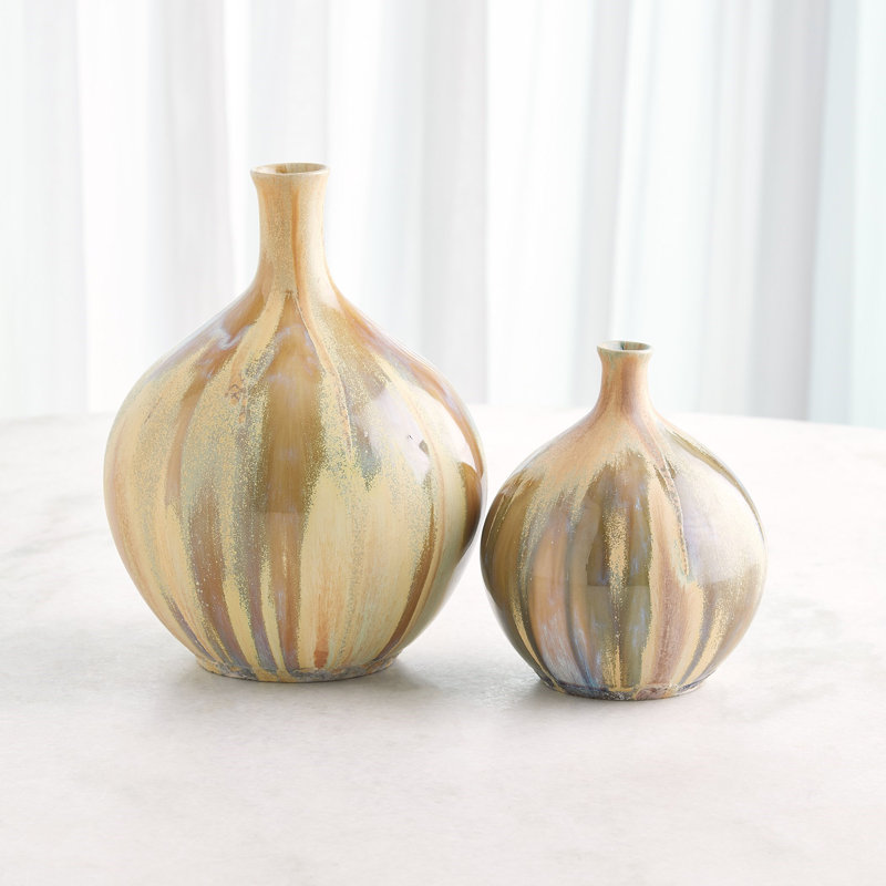 Magma Bottle-Reactive Tan-Sm, 11" H x 8" W x 8" D