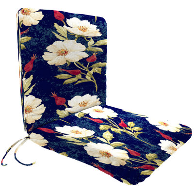 Outdoor Chair Cushion with Ties